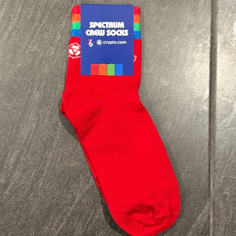 Spectrum Crew Socks - 76ers and Crypto Collab